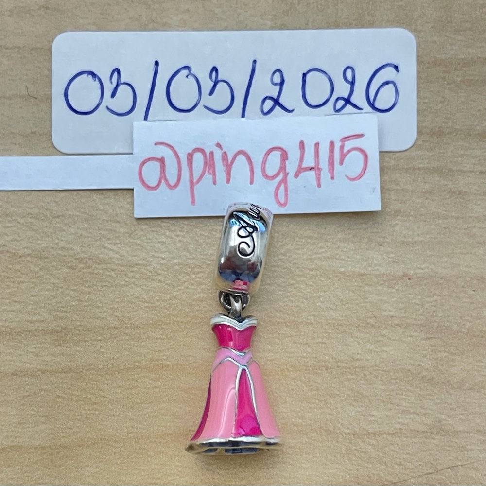 Pandora Disney Aurora Dress dangle - Picture 7 of 12
